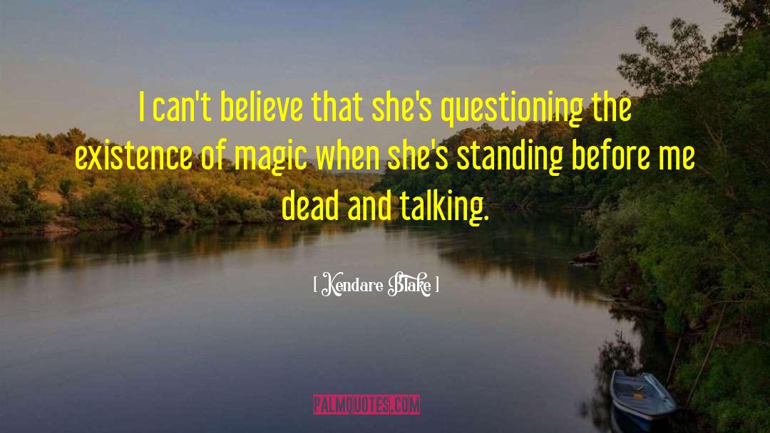 Jce Magic quotes by Kendare Blake