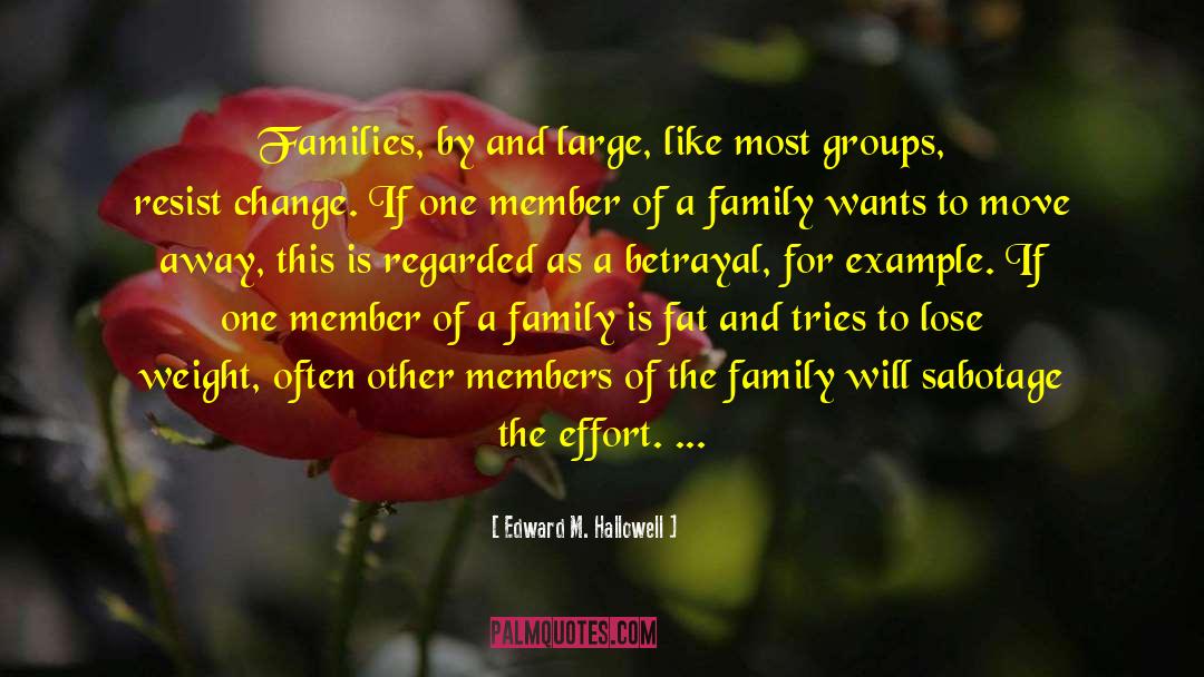 Jealous Of Family quotes by Edward M. Hallowell