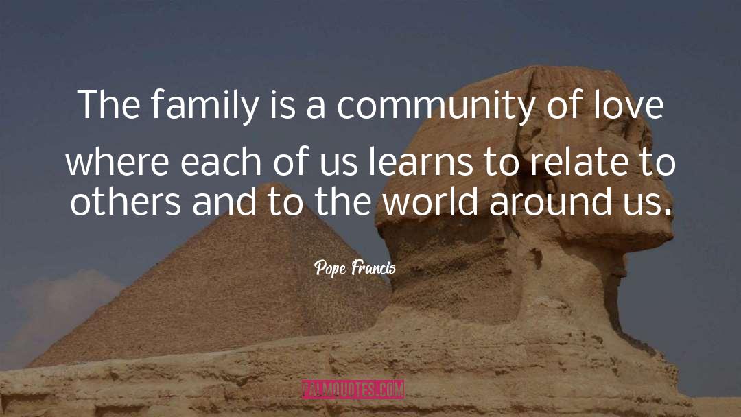 Jealous Of Family quotes by Pope Francis