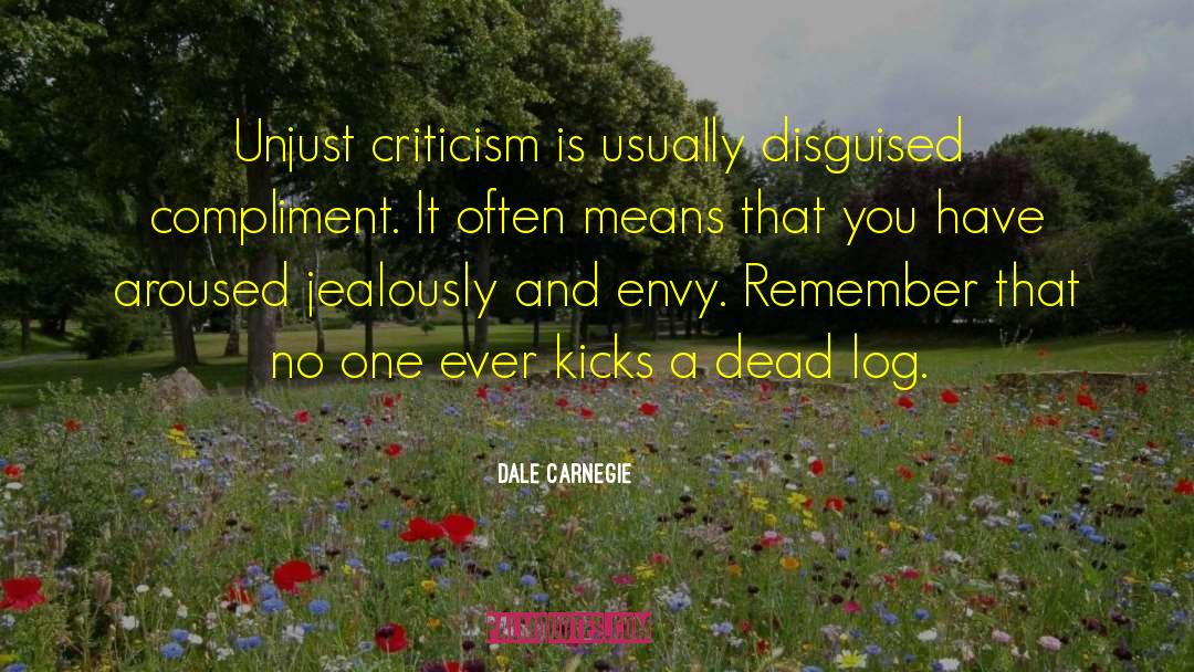 Jealously quotes by Dale Carnegie