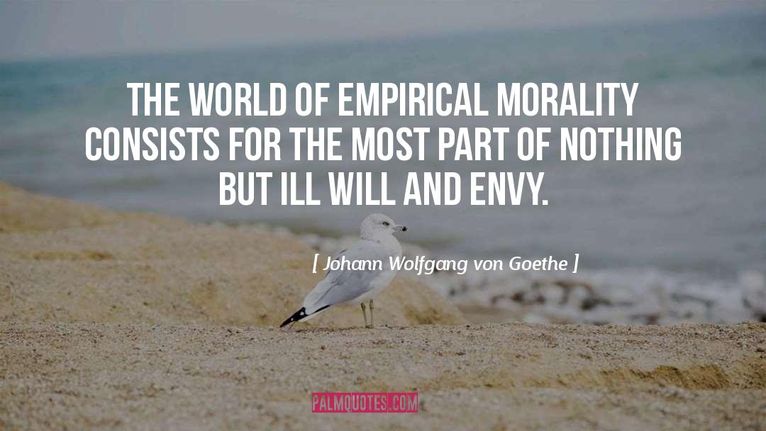 Jealousy Envy quotes by Johann Wolfgang Von Goethe