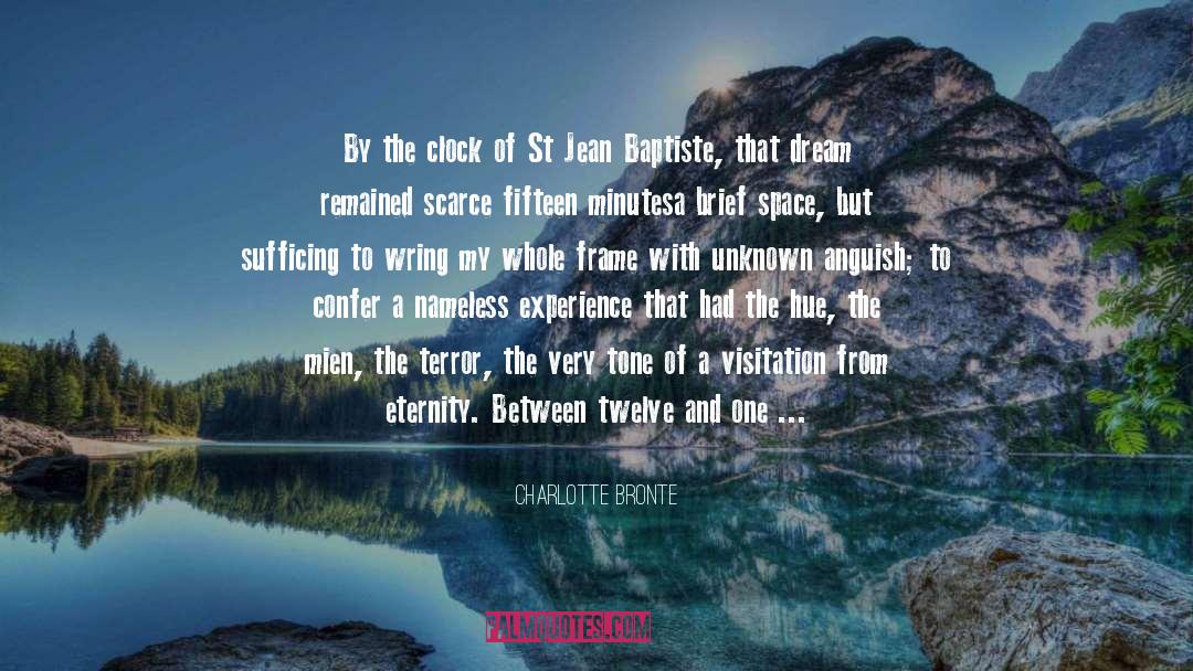 Jean Baptiste quotes by Charlotte Bronte