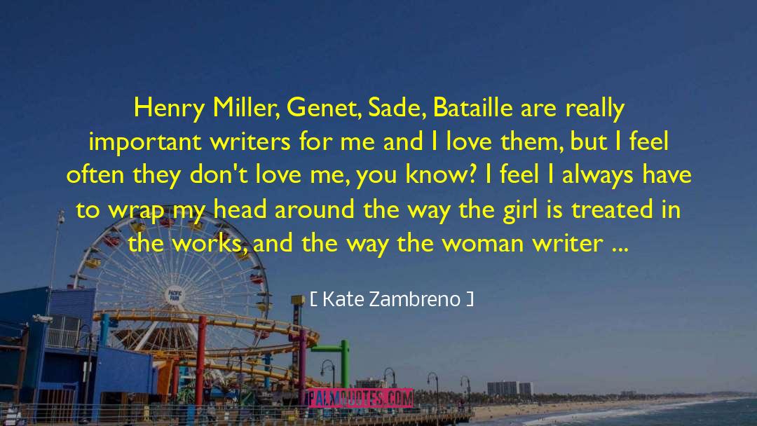 Jean Genet quotes by Kate Zambreno