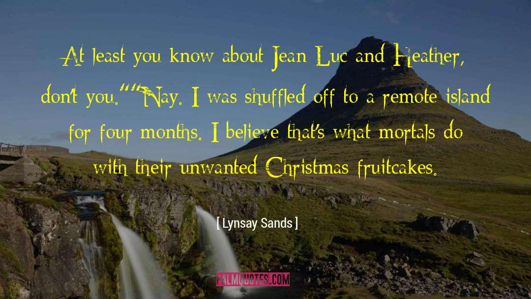 Jean Luc quotes by Lynsay Sands