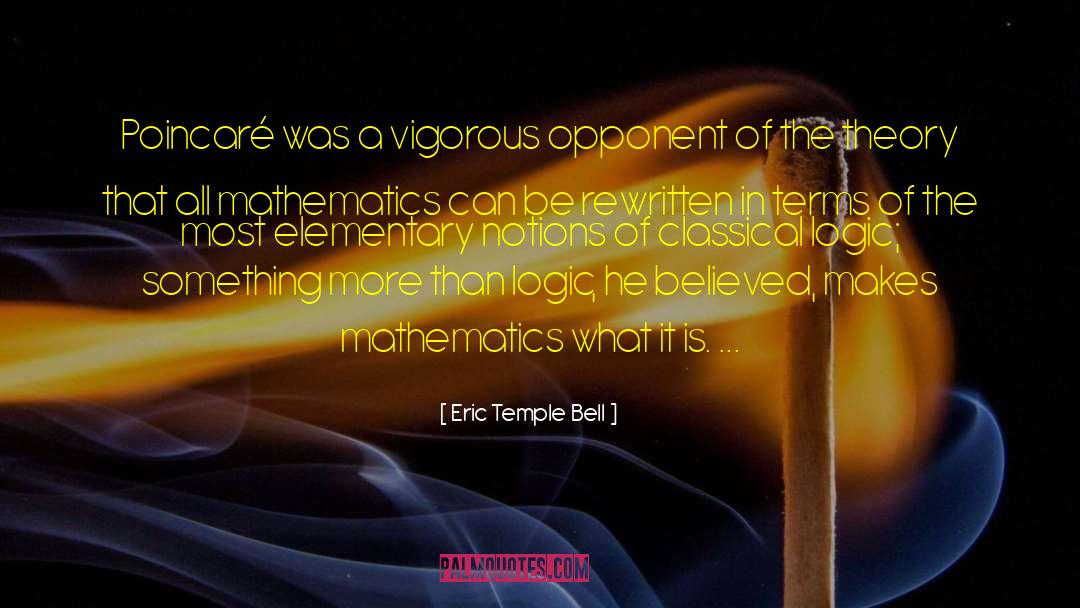Jean Rus C3 A9 quotes by Eric Temple Bell
