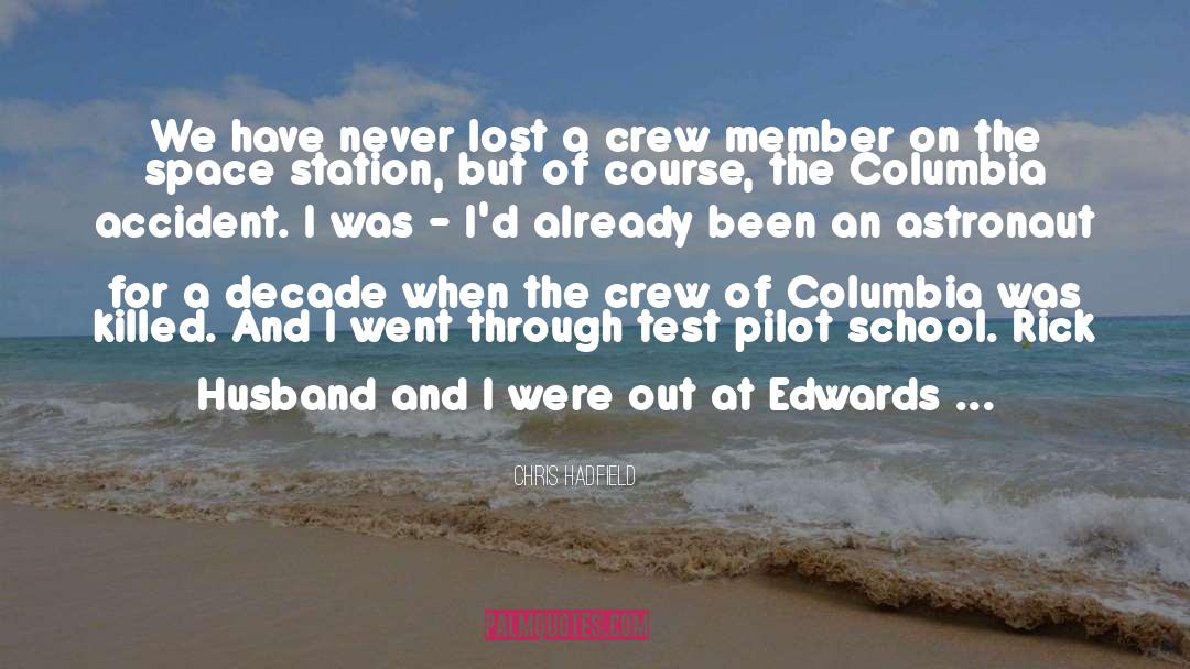 Jeannine Edwards quotes by Chris Hadfield