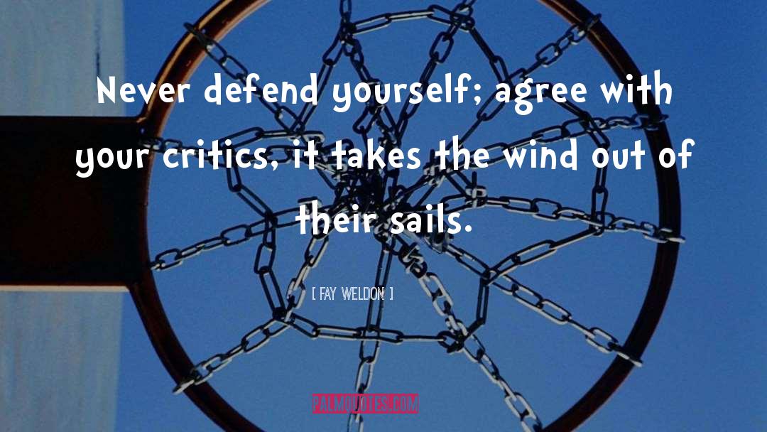 Jeckells Sails quotes by Fay Weldon