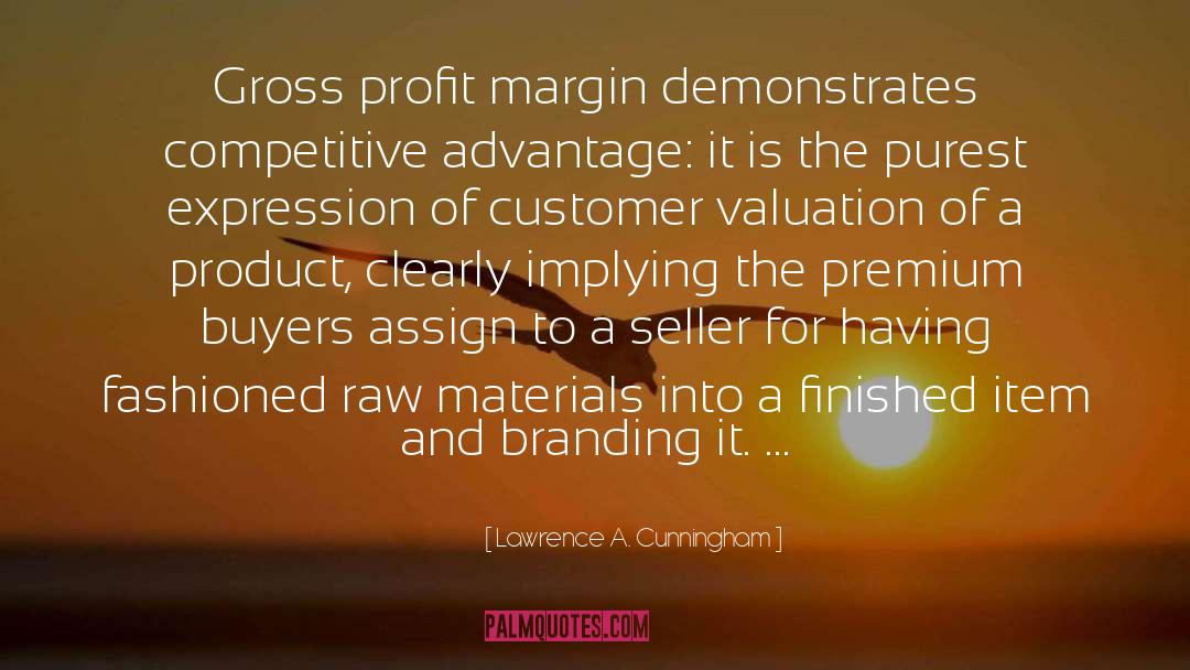 Jeder Valuation quotes by Lawrence A. Cunningham