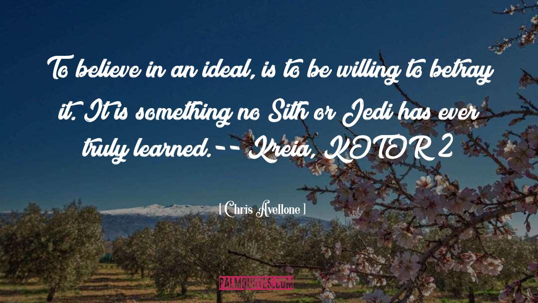 Jedi quotes by Chris Avellone