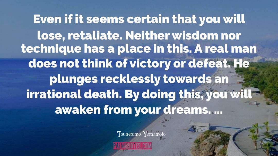 Jedi Wisdom quotes by Tsunetomo Yamamoto