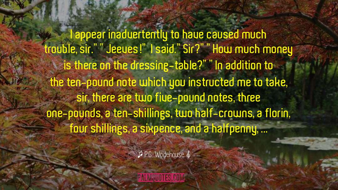 Jeeves quotes by P.G. Wodehouse