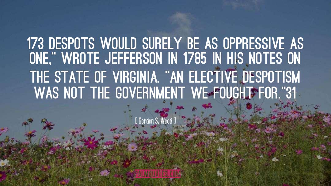 Jefferson quotes by Gordon S. Wood