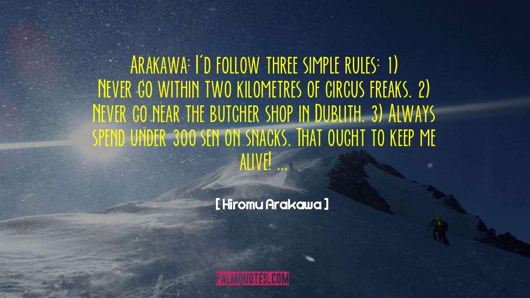 Jeffords Rules quotes by Hiromu Arakawa