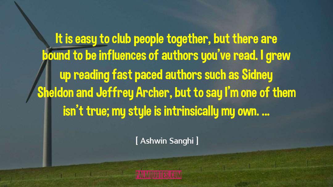 Jeffrey Archer quotes by Ashwin Sanghi