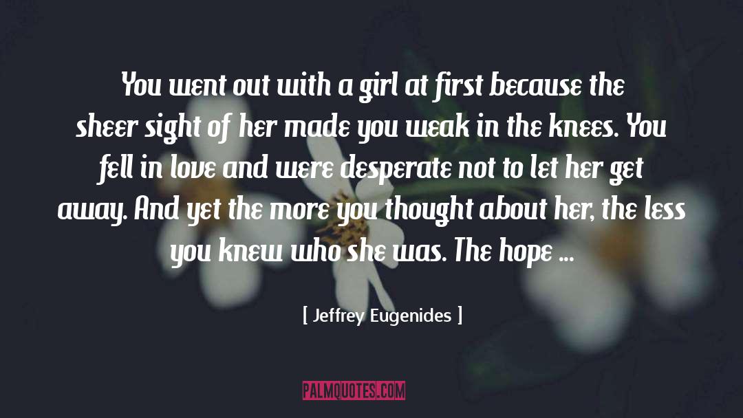 Jeffrey Eugenides Cutting Blood quotes by Jeffrey Eugenides