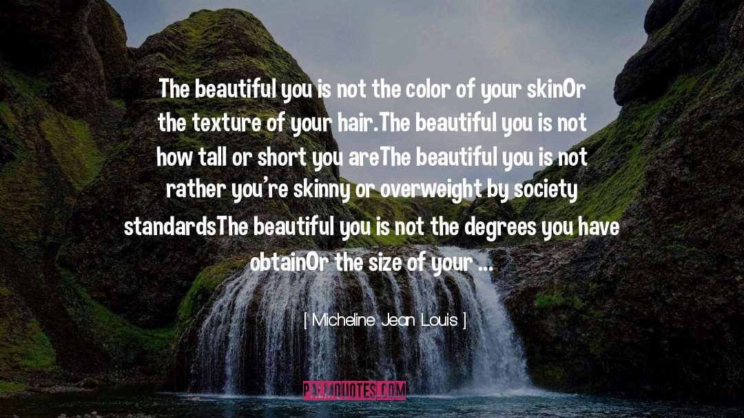 Jeggings Vs Skinny quotes by Micheline Jean Louis