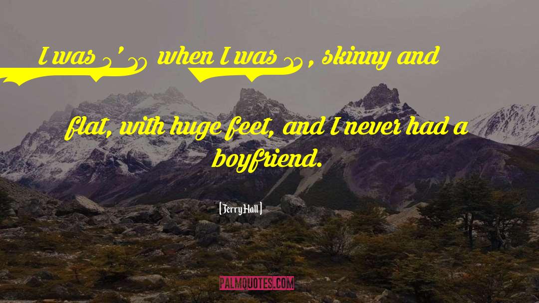 Jeggings Vs Skinny quotes by Jerry Hall