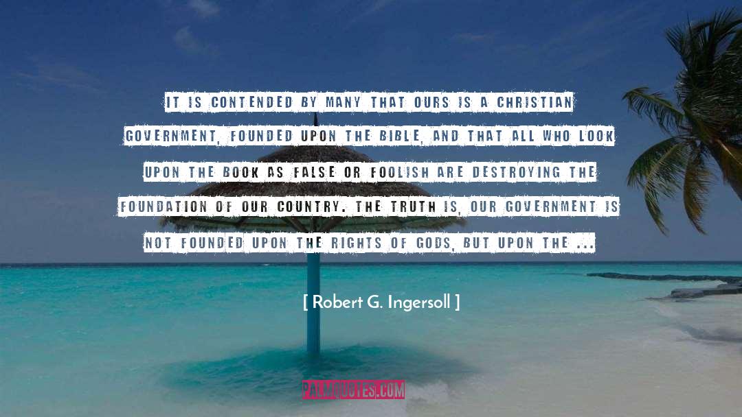 Jehovah quotes by Robert G. Ingersoll