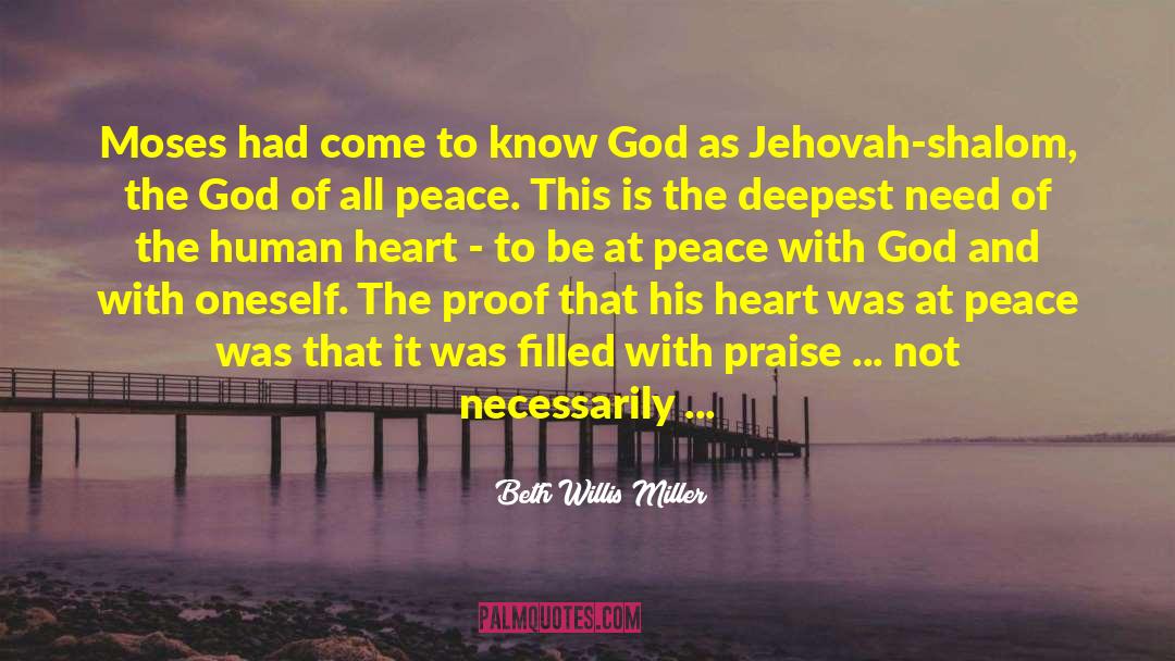 Jehovah Tsidkenu quotes by Beth Willis Miller