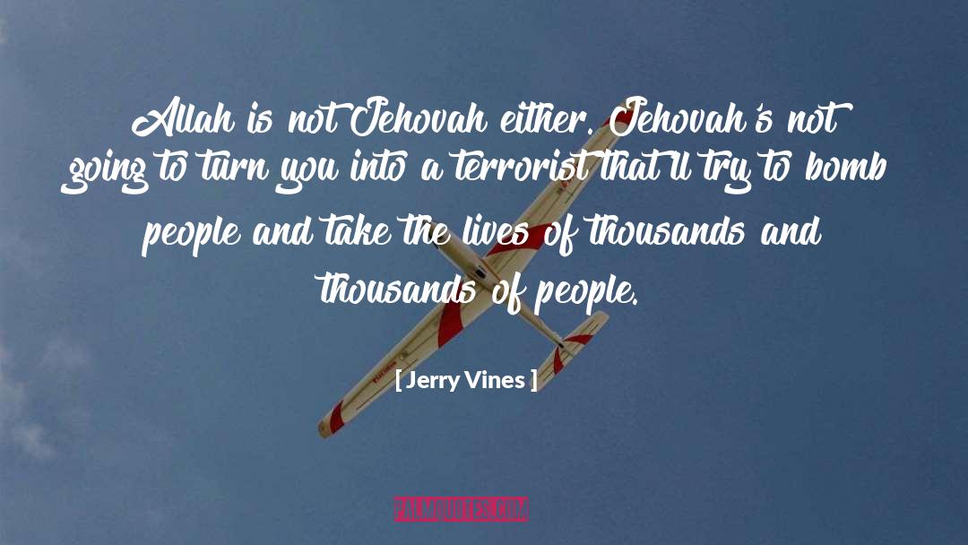 Jehovahs quotes by Jerry Vines
