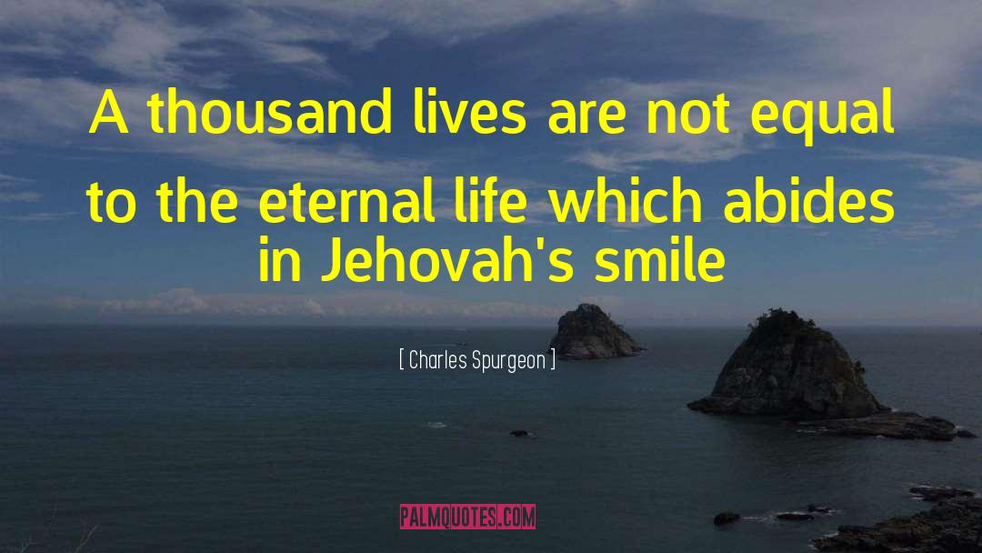 Jehovahs quotes by Charles Spurgeon