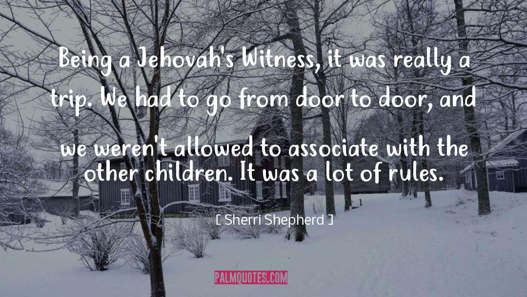 Jehovahs quotes by Sherri Shepherd