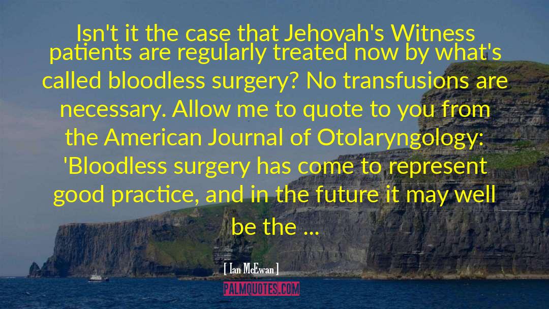 Jehovahs quotes by Ian McEwan
