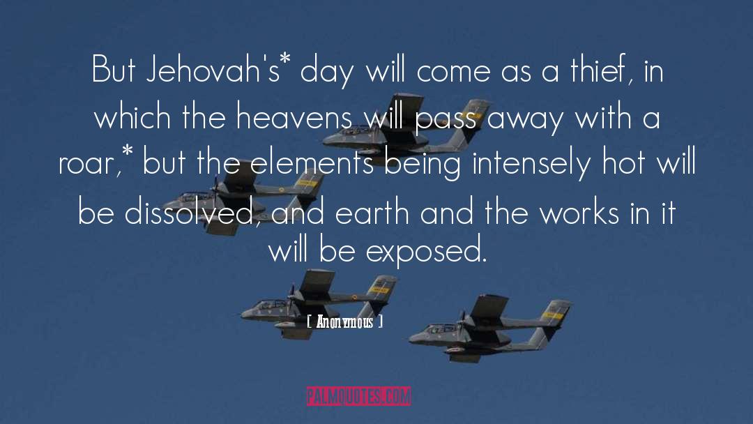 Jehovahs quotes by Anonymous