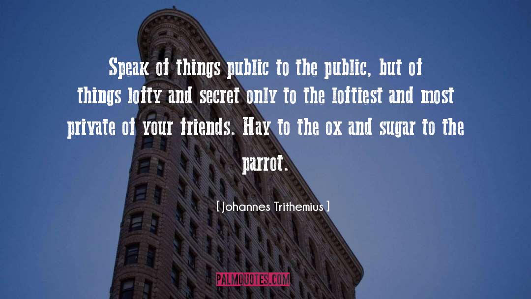 Jekyll Secrecy quotes by Johannes Trithemius