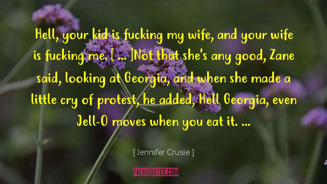 Jell O quotes by Jennifer Crusie