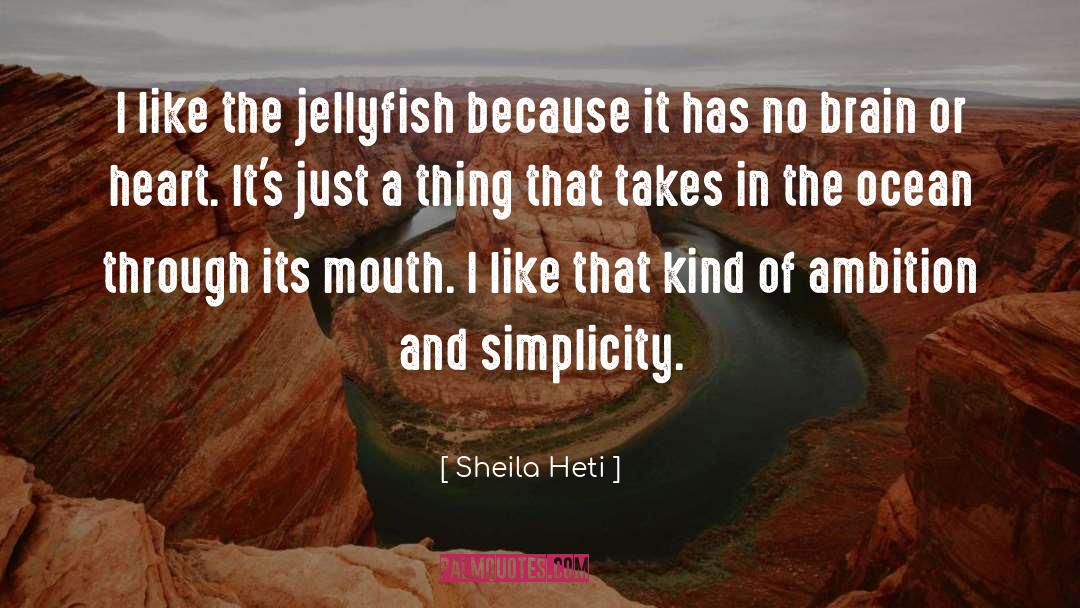 Jellyfish quotes by Sheila Heti