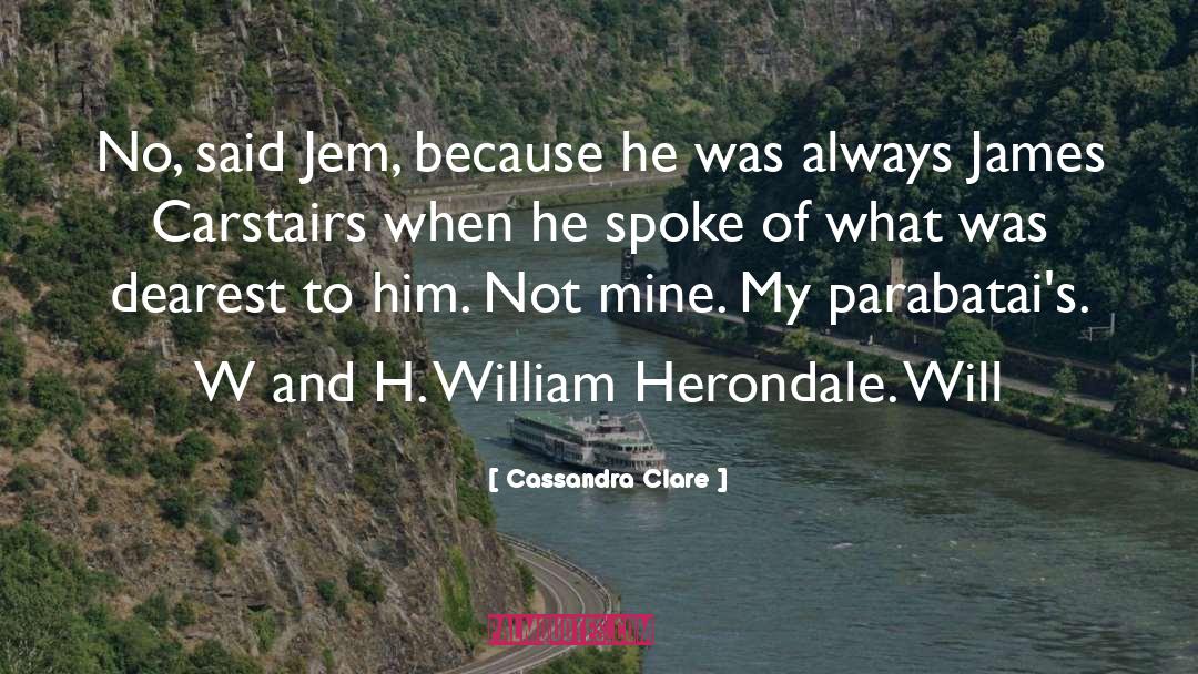 Jem Will North Star Lucky quotes by Cassandra Clare