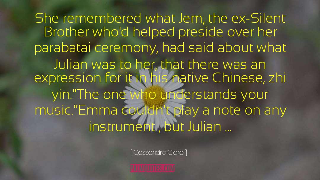 Jem Will quotes by Cassandra Clare