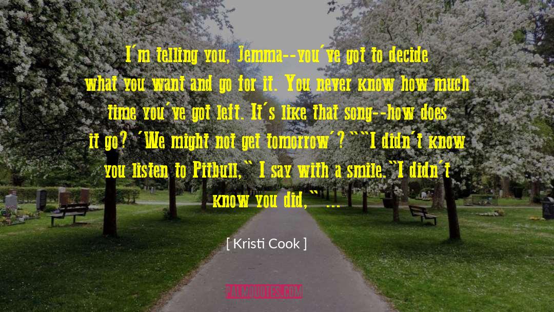 Jemma quotes by Kristi Cook