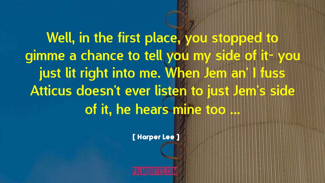 Jems quotes by Harper Lee