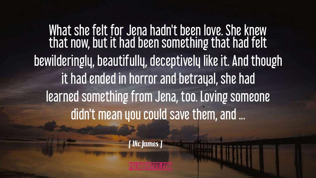 Jena Crowe quotes by Vic James