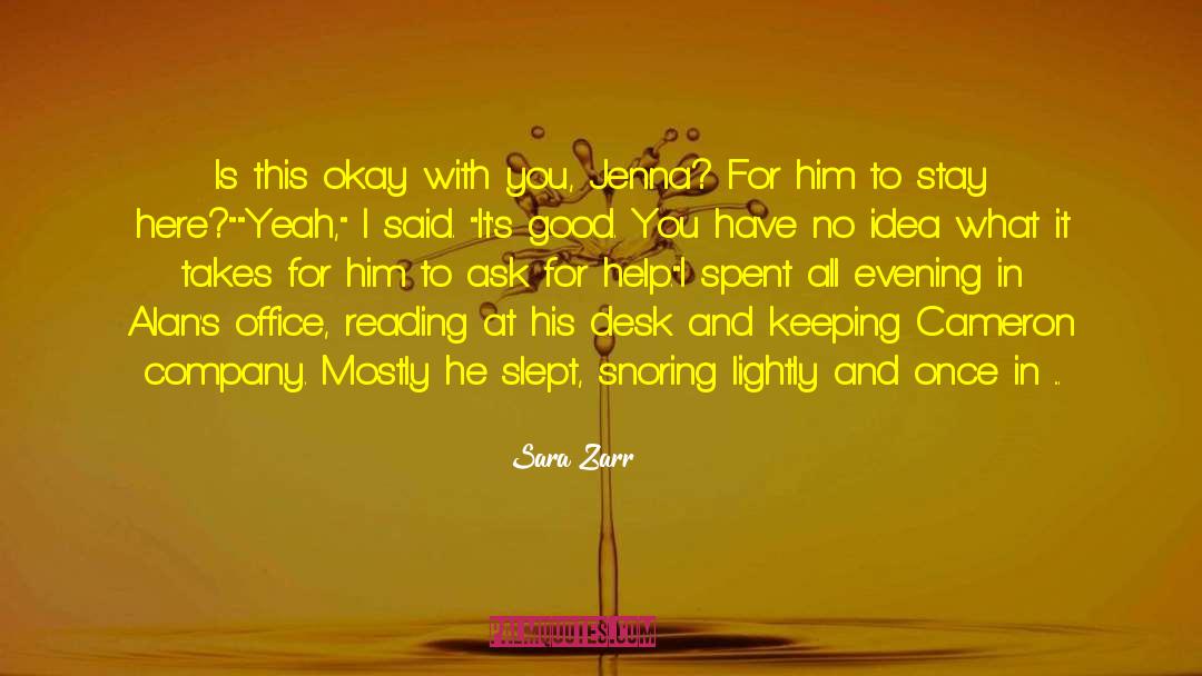 Jenna Sullivan quotes by Sara Zarr