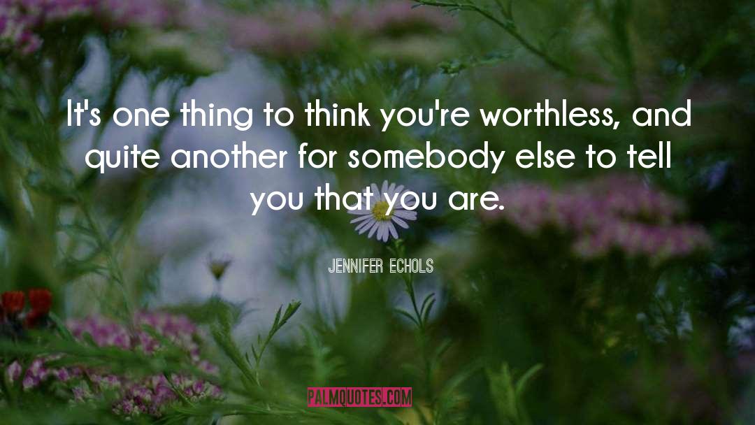 Jennifer Echols quotes by Jennifer Echols