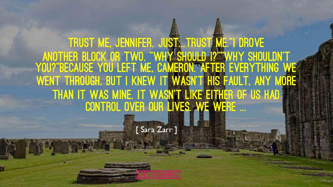 Jennifer Strange quotes by Sara Zarr