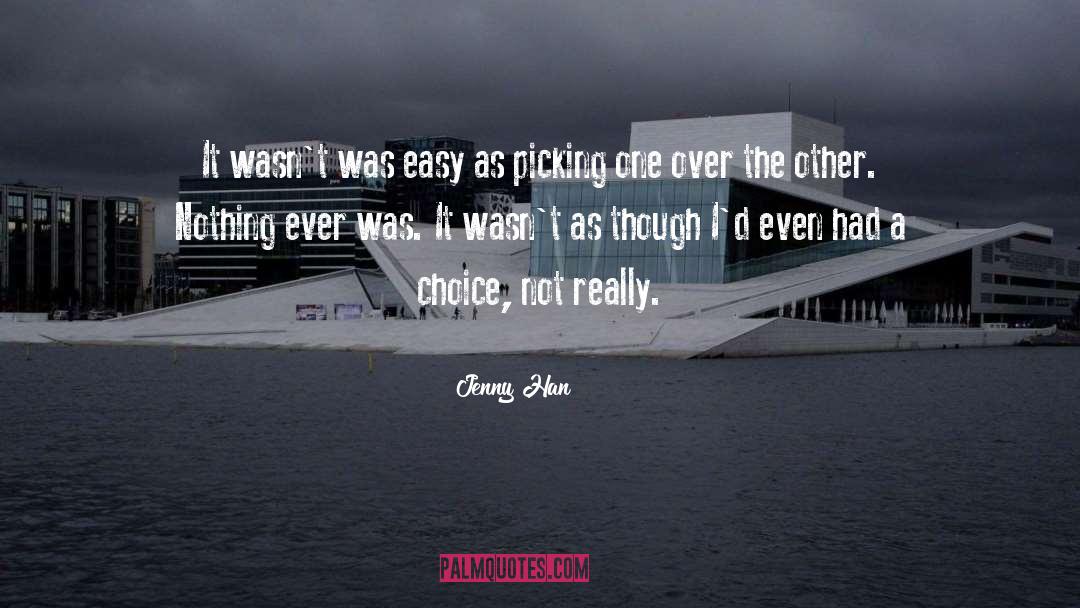Jenny quotes by Jenny Han