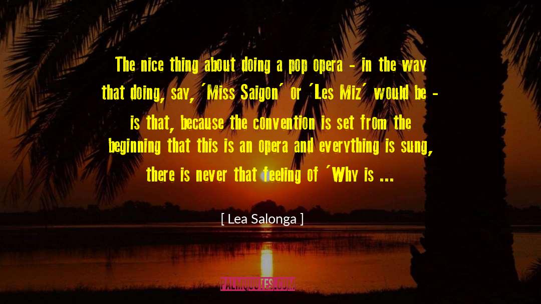 Jenufa Opera quotes by Lea Salonga