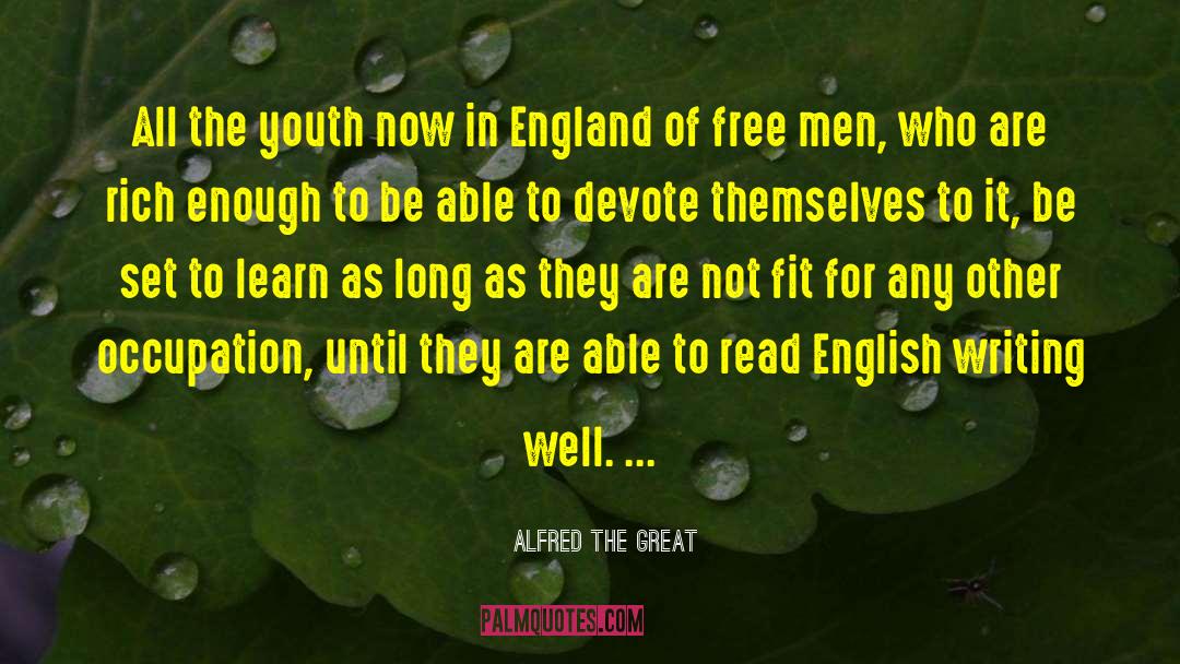 Jenuh In English quotes by Alfred The Great