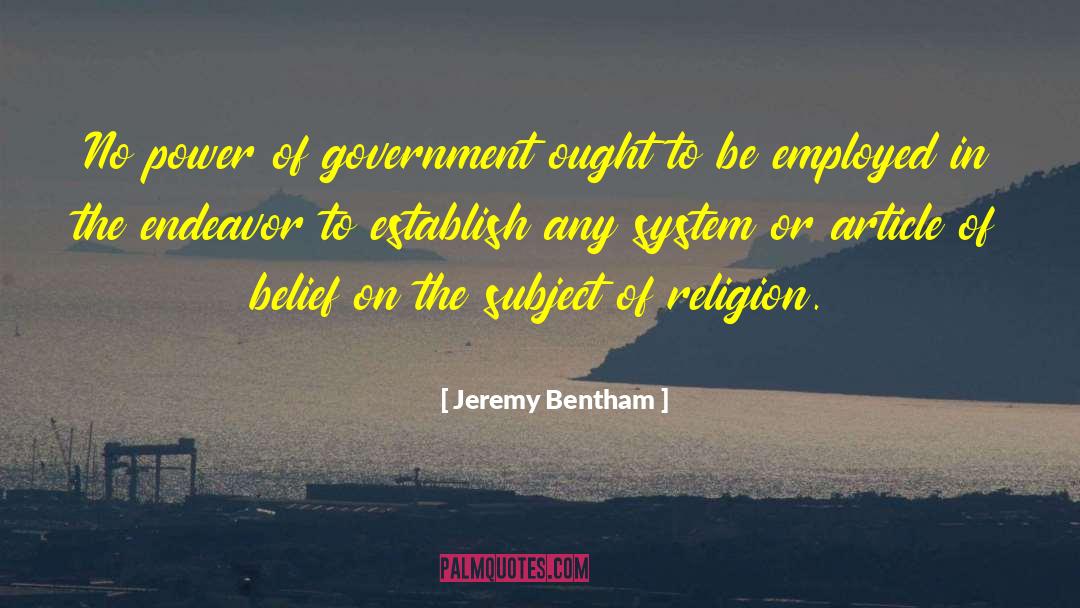 Jeremy Bentham quotes by Jeremy Bentham