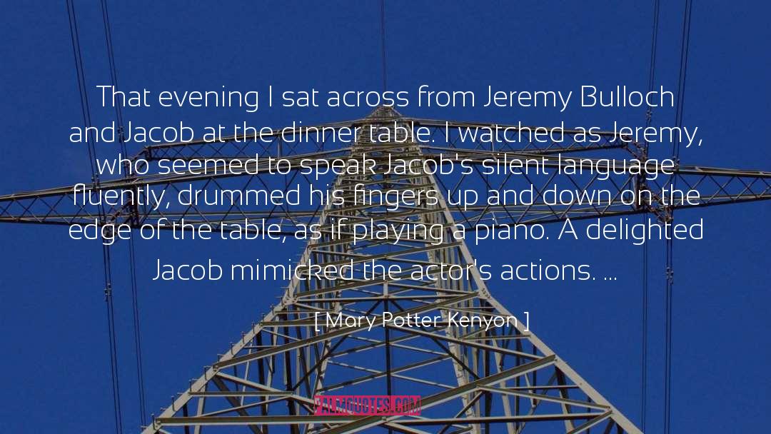 Jeremy Mishlove quotes by Mary Potter Kenyon