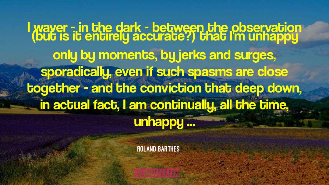 Jerks quotes by Roland Barthes