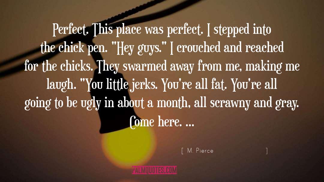 Jerks quotes by M. Pierce