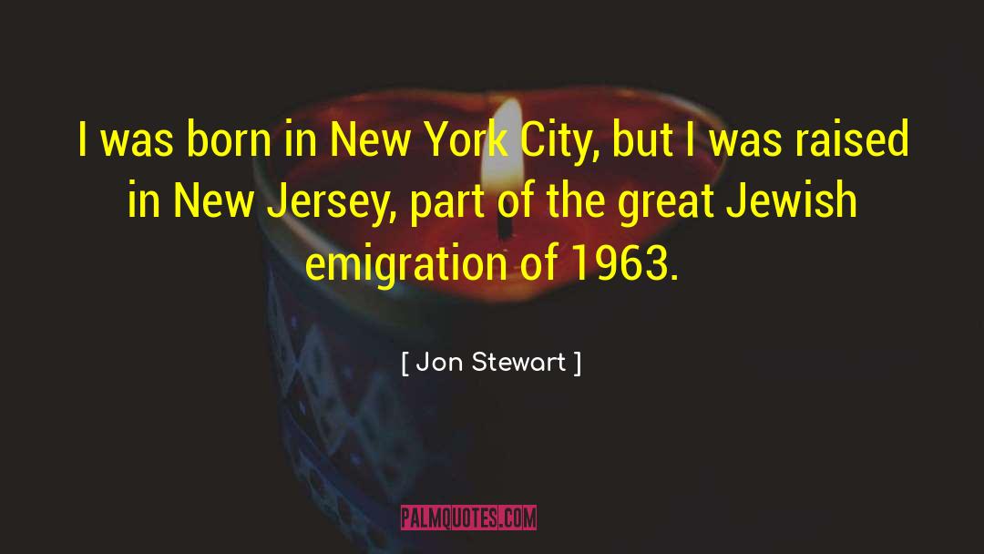 Jersey quotes by Jon Stewart