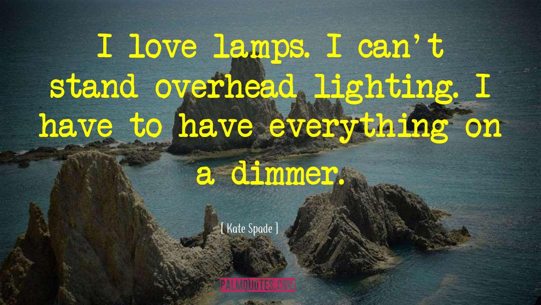 Jesco Lighting quotes by Kate Spade