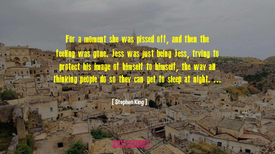 Jess quotes by Stephen King