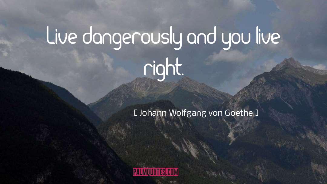 Jesse Dangerously quotes by Johann Wolfgang Von Goethe